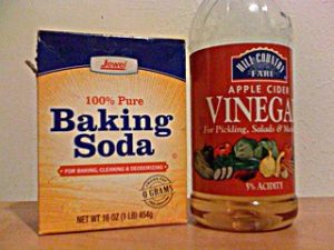 Baking soda and vinegar